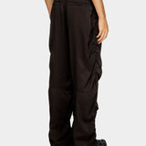 DIESEL 抓皺寬版長褲