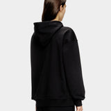 DIESEL 金屬D Logo連帽上衣