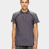 DIESEL 撞色拼接 Polo 衫