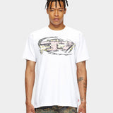 DIESEL 印花圓領短袖T-Shirt