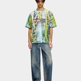 DIESEL 印花圓領T-Shirt