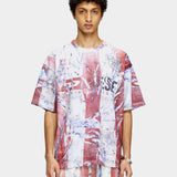 DIESEL 多彩印花T-Shirt