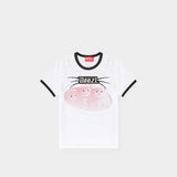 DIESEL 貓咪印花短袖T-Shirt