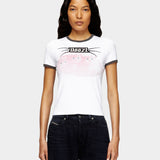 DIESEL 貓咪印花短袖T-Shirt