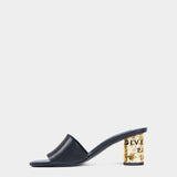 GIVENCHY Tape 牛皮金屬跟鞋