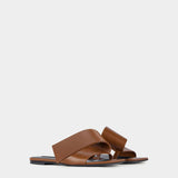 GIVENCHY 牛皮平底涼鞋