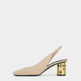 GIVENCHY Tape 方頭金屬跟鞋