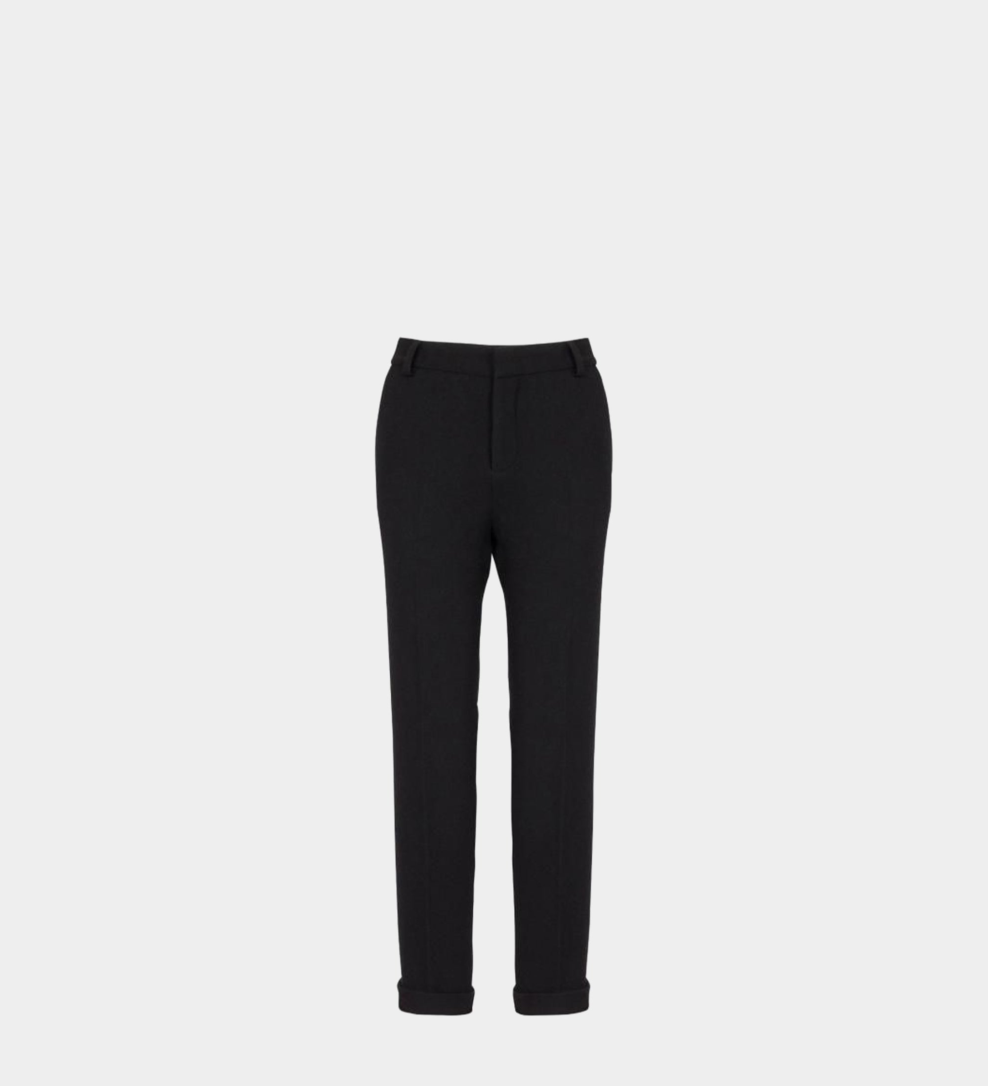 BALMAIN 縐紗直筒褲