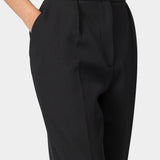 BALMAIN 縐紗直筒褲