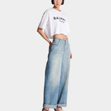 BALMAIN LOGO LOGO短版T