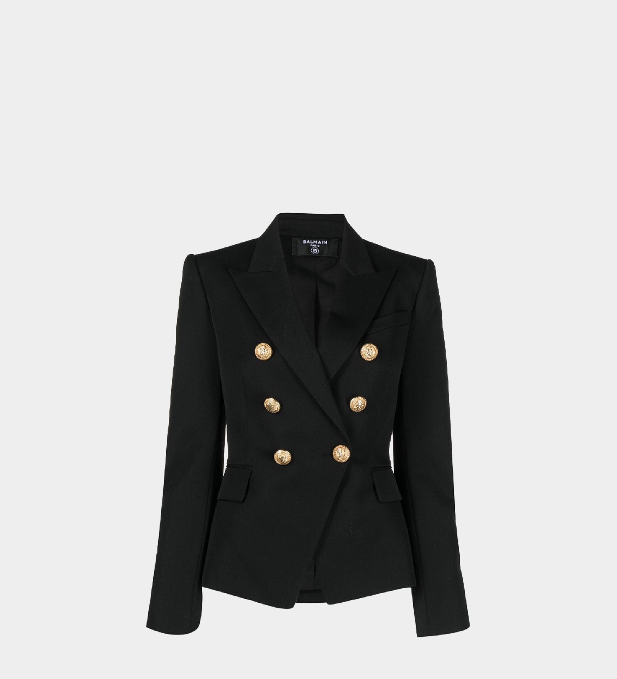 BALMAIN 6 釦羊毛夾克