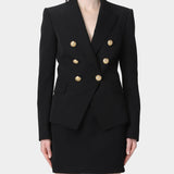 BALMAIN 6 釦羊毛夾克