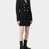 BALMAIN 6 釦羊毛夾克