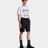 BALMAIN 羊毛訂製剪裁百慕達短褲