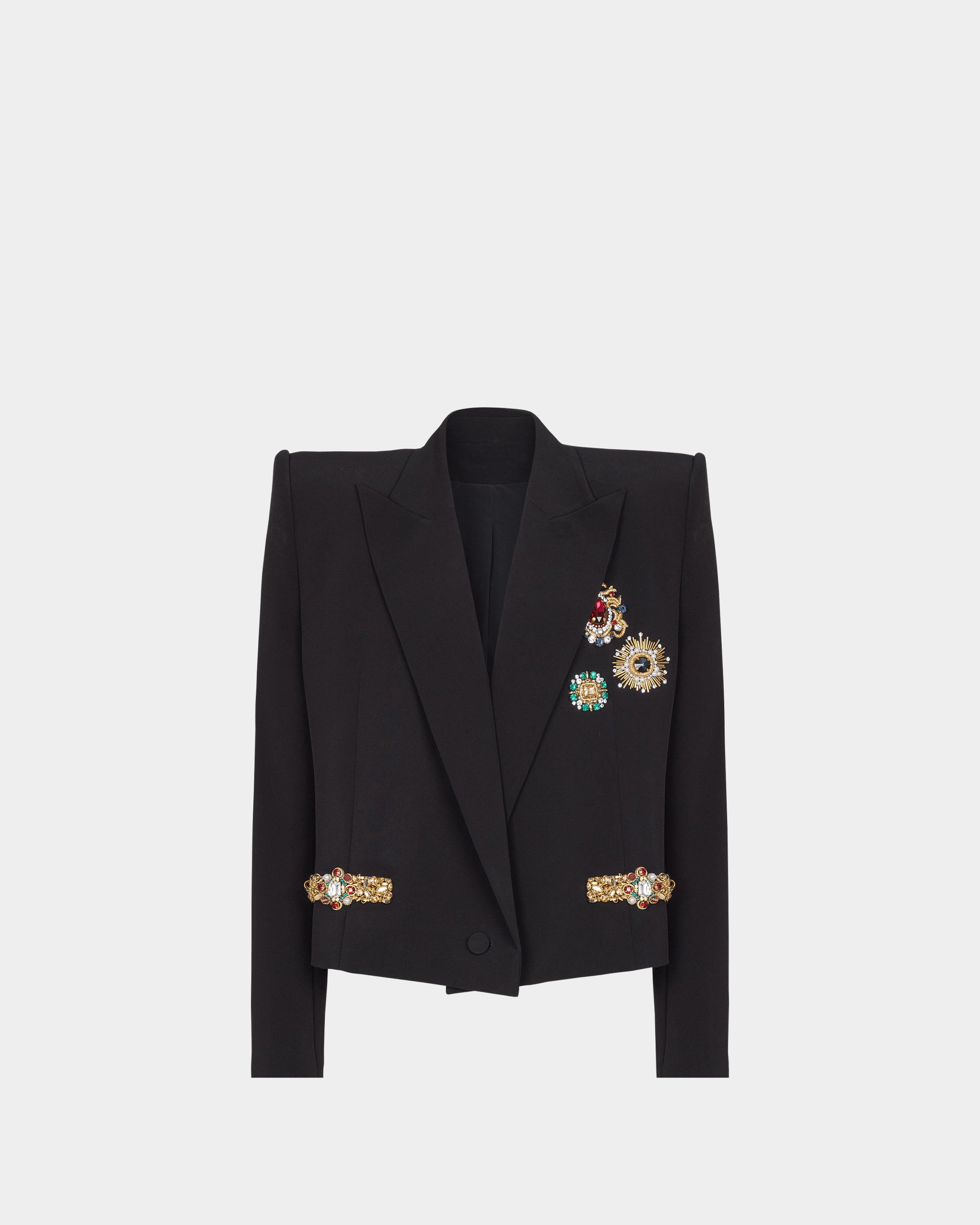 EMBROIDERED SPENCER JKT