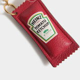 ANYA HINDMARCH 番茄醬包吊飾