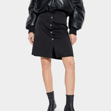 VERSACE 銀釦短裙