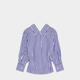 GIVENCHY 條紋造型襯衫