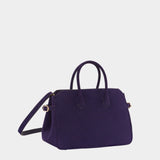 AU DÉPART JEANNE 25 麂皮手提包