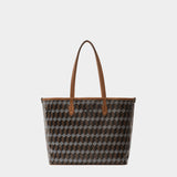 AU DÉPART TOTE NO.47 大型幾何圖紋手提包