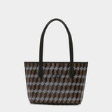 AU DÉPART TOTE NO.28 中型幾何圖紋手提包