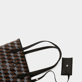 AU DÉPART TOTE NO.28 中型幾何圖紋手提包