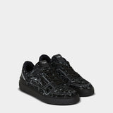 BALMAIN B‑Court 銀河印花運動鞋