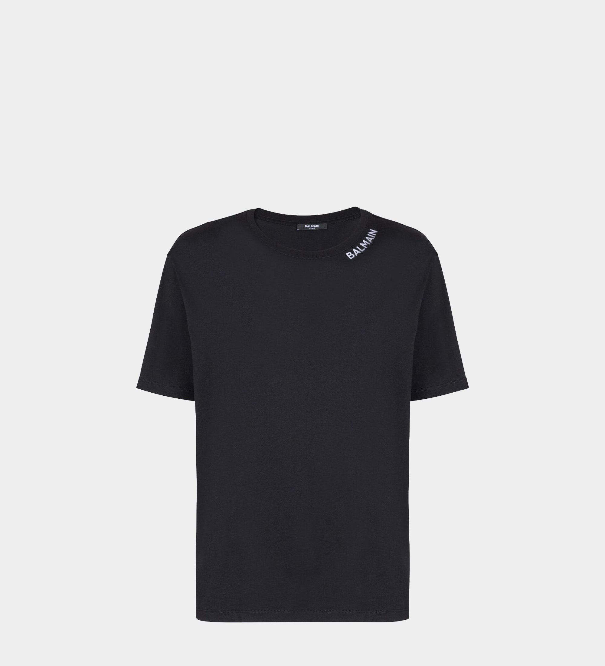 BALMAIN 刺繡Logo短袖T-shirt