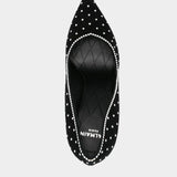 BALMAIN 珠飾尖頭高跟鞋