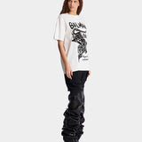 BALMAIN 豹紋印花 Logo T-Shirt