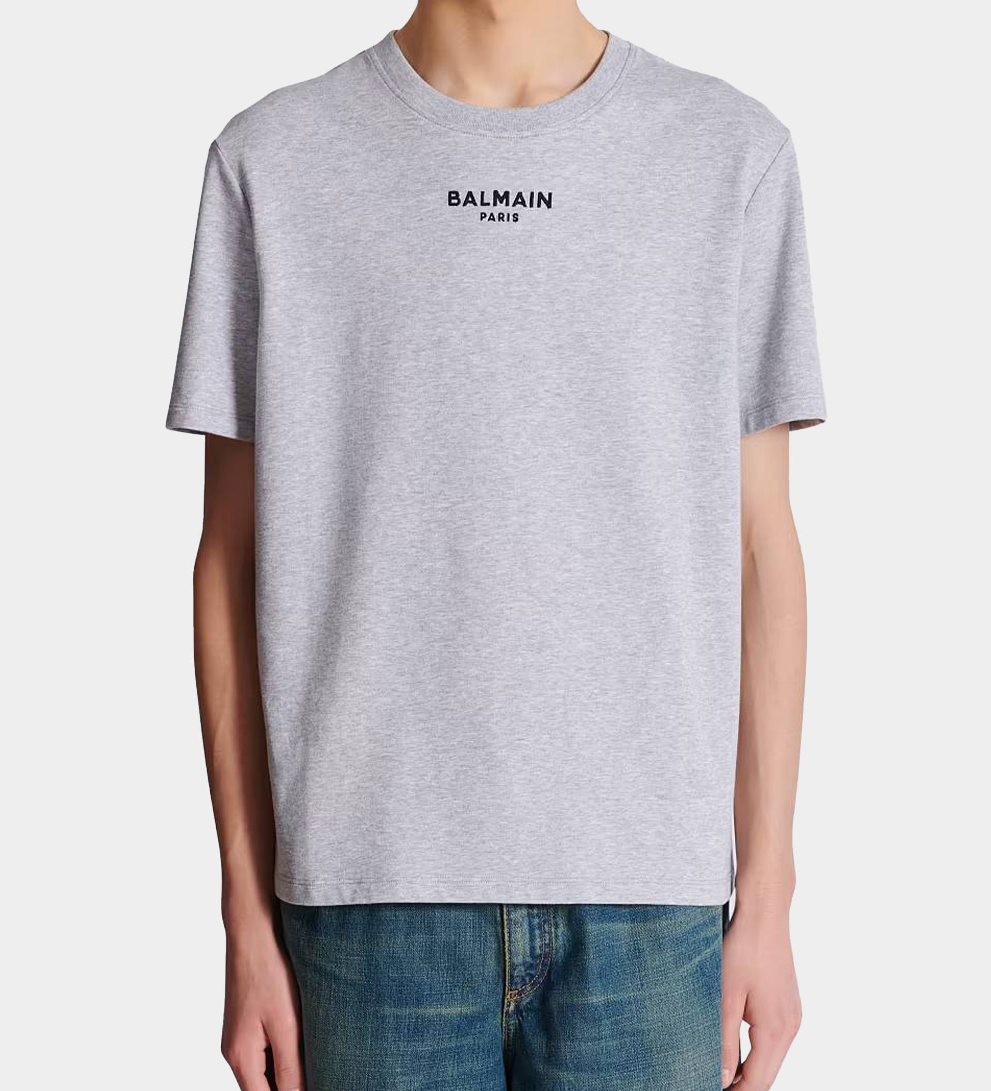BALMAIN 刺繡 PARIS Logo T-Shirt