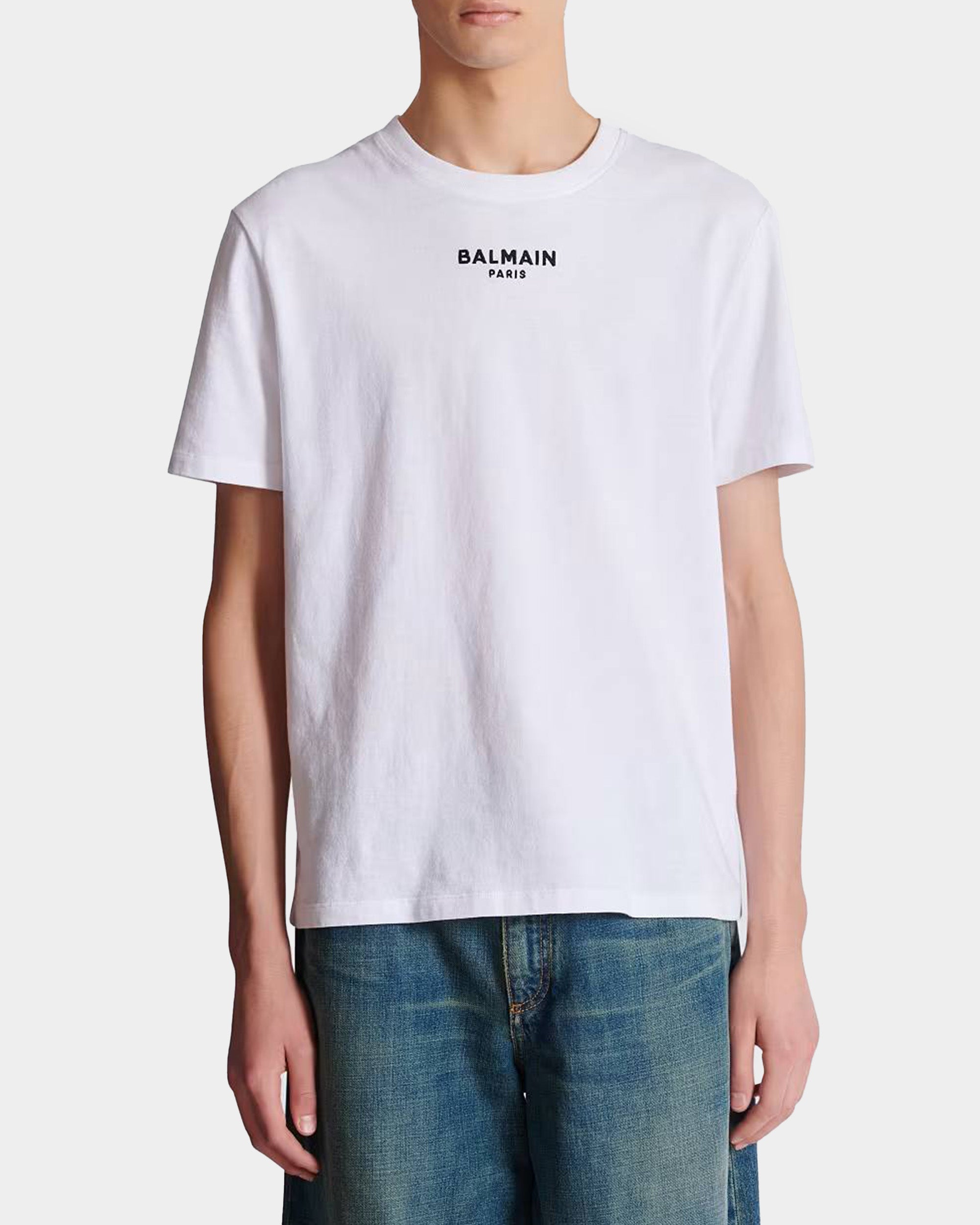 BALMAIN 刺繡 PARIS Logo T-Shirt