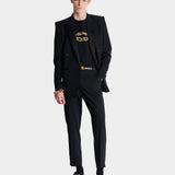 BALMAIN 男版 金屬鏈飾印花 T-Shirt