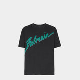 BALMAIN 字母印花棉質 T-Shirt