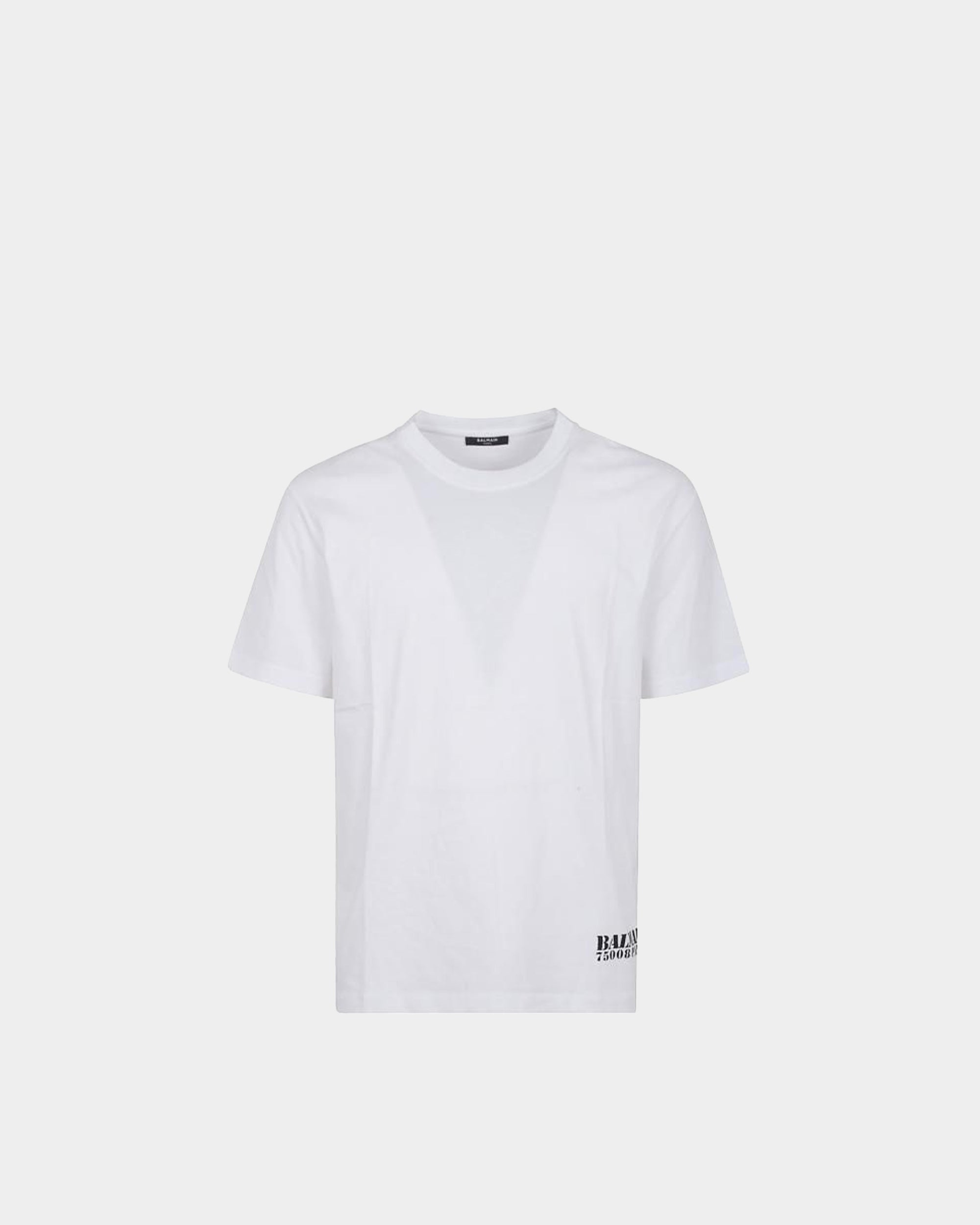 BALMAIN 小字母印花棉質 T-Shirt