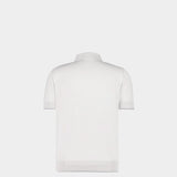 BALMAIN 棉絲針織 Polo 衫