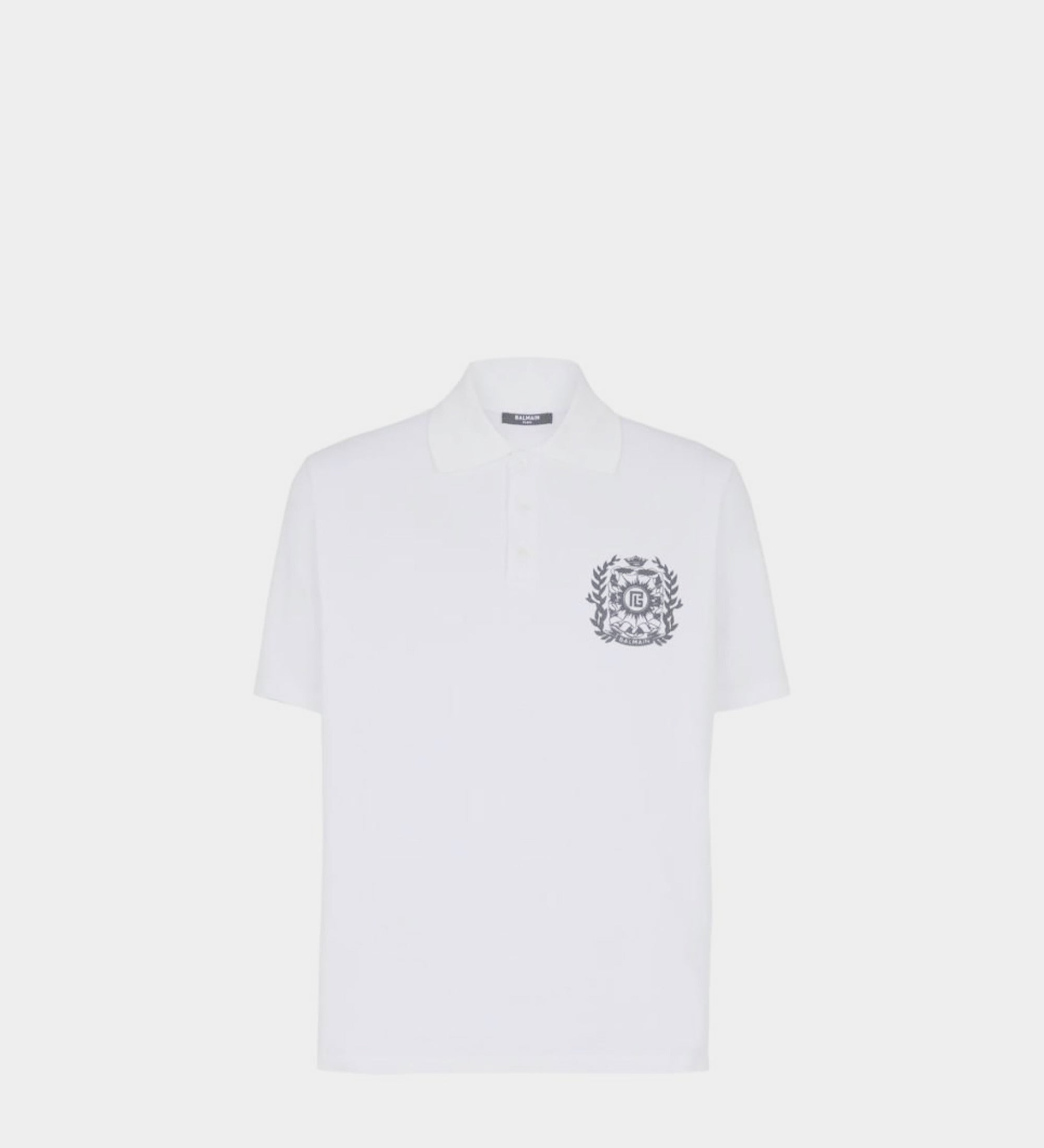 BALMAIN 刺繡徽章 POLO