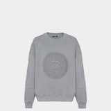 BALMAIN 刺繡獎章大學 T