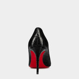 CHRISTIAN LOUBOUTIN Kate 85mm 壓紋高跟鞋