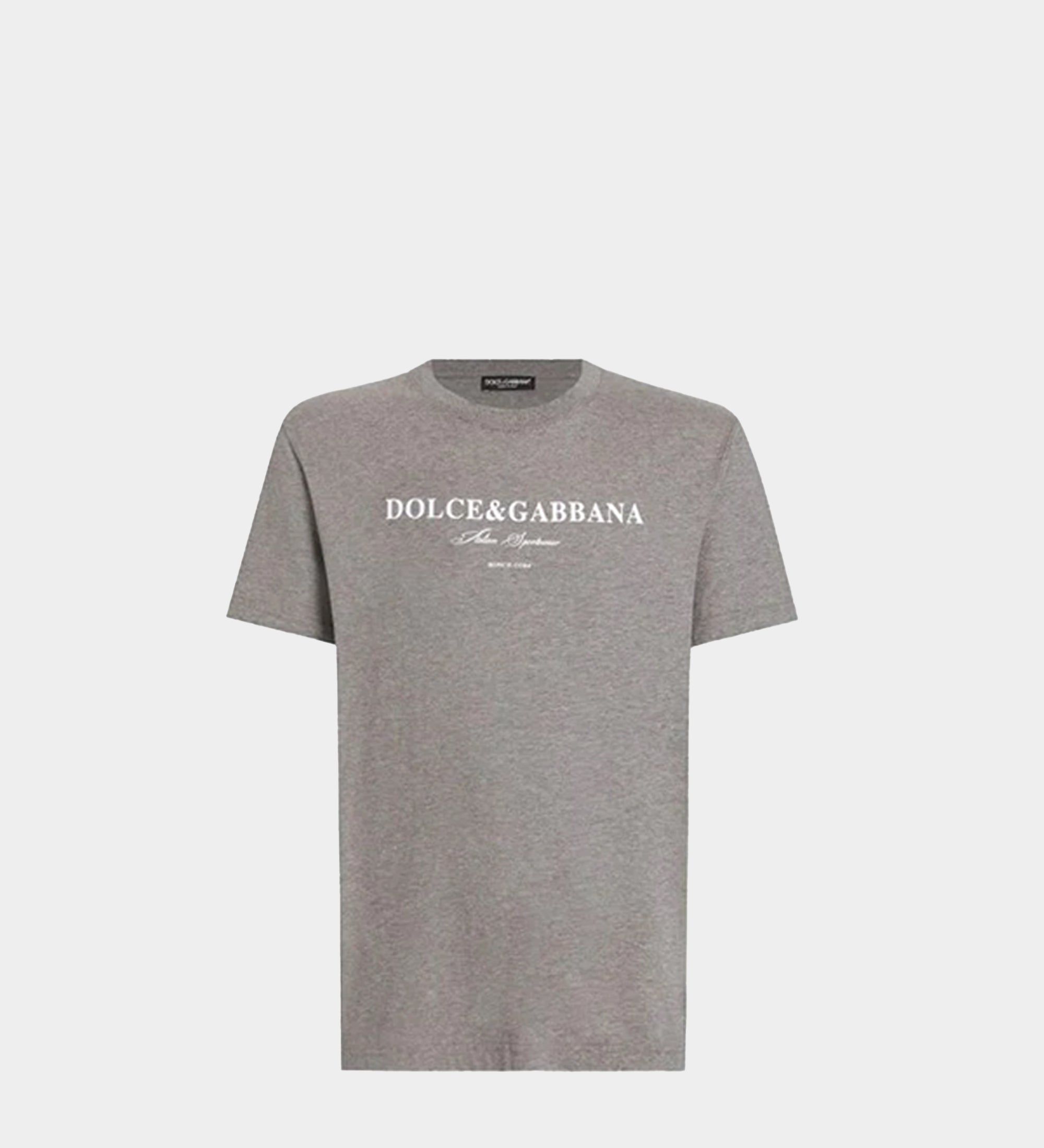 DOLCE&GABBANA  La Sicilia 標誌短袖 T-shirt