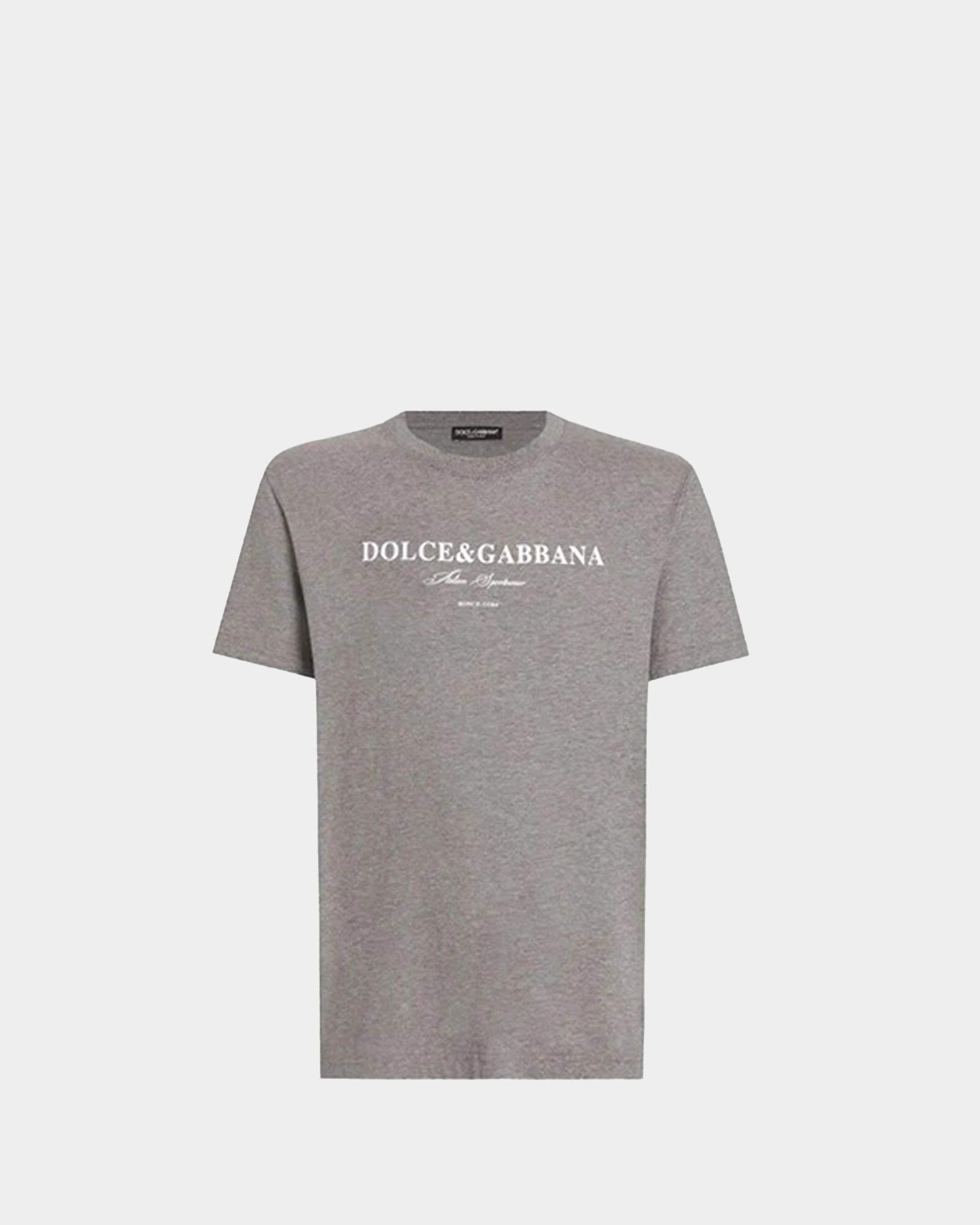 DOLCE&GABBANA  La Sicilia 標誌短袖 T-shirt