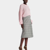 BALMAIN 長袖輕量馬海毛針織上衣