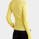 BALMAIN 長袖釦式 V 領輕量針織開襟衫