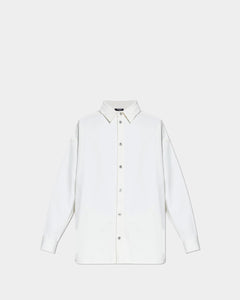 BALMAIN 丹寧襯衫外套