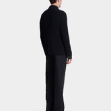 BALMAIN 棉質麻花針織開襟衫