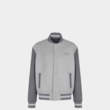 BALMAIN 羊毛棒球外套