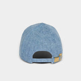 BALMAIN Logo 刺繡丹寧棒球帽