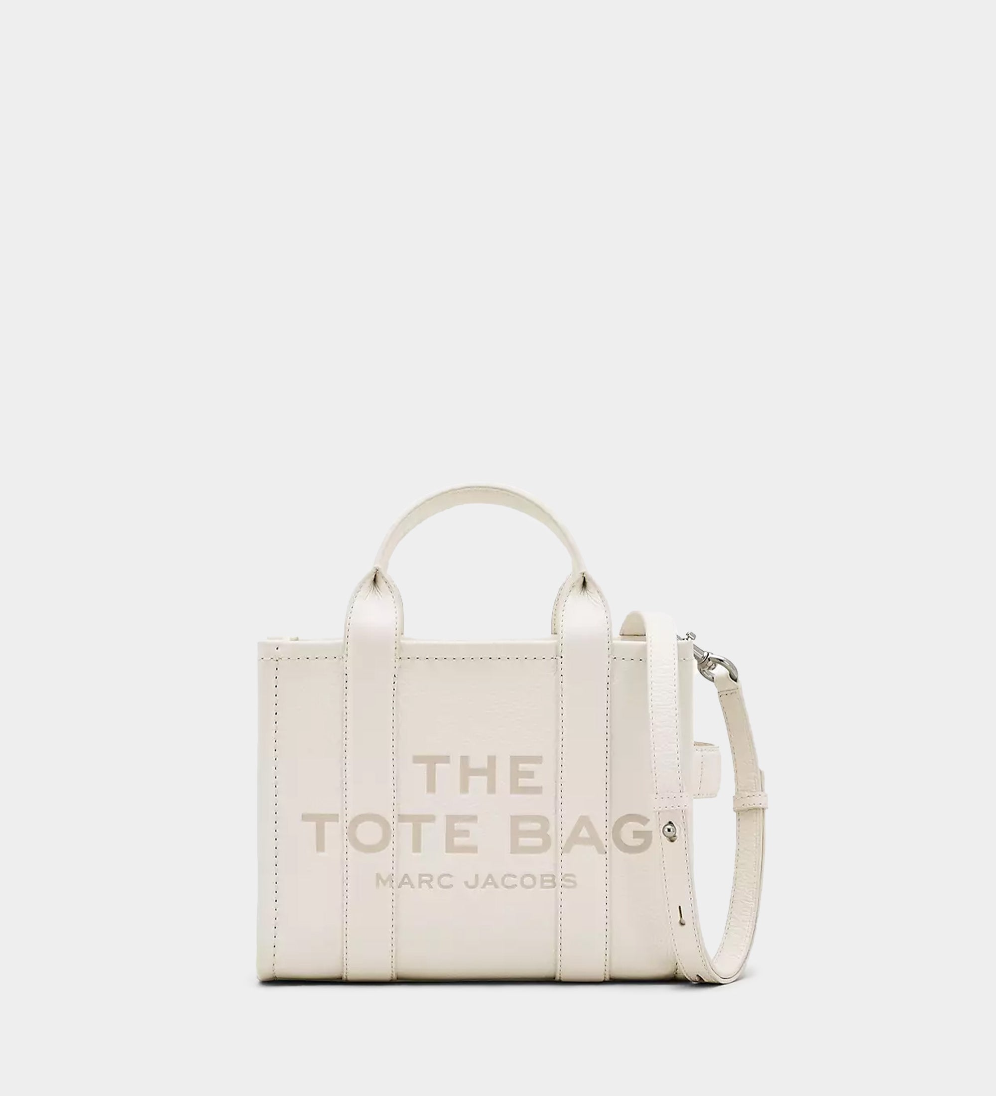 MARC JACOBS Small Leather Tote Bag - 5 Colors 