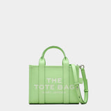 MARC JACOBS Small mint green leather tote 