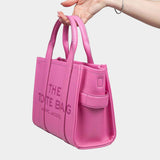 MARC JACOBS Small Leather Tote Bag - 5 Colors 